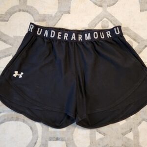 Under Armour Women's Black Athletic Shorts